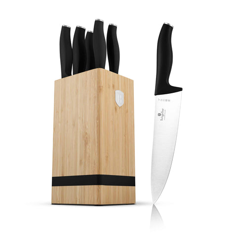 Juego De 6 Cuchillos Con Soporte De Bambú, Imagen conceptual