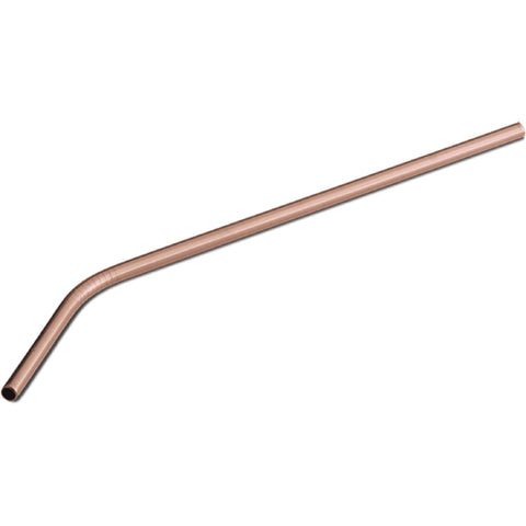  BH/2982, juego de 6 pajitas dobladas de acero inoxidable, oro rosa, juego de pajitas, juego de pajitas de acero inoxidable, vajilla, otros