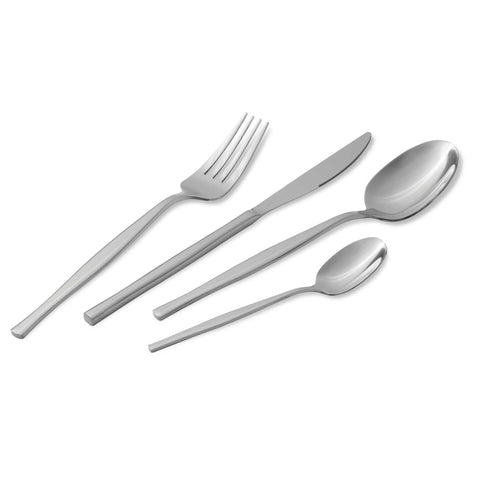 BH/3036, juego de cubiertos de 24 piezas PLATEADO espejo PULIDO, acero inoxidable, juego de cubiertos de 24 piezas, juego de cubiertos, cubiertos, espejo, vajilla