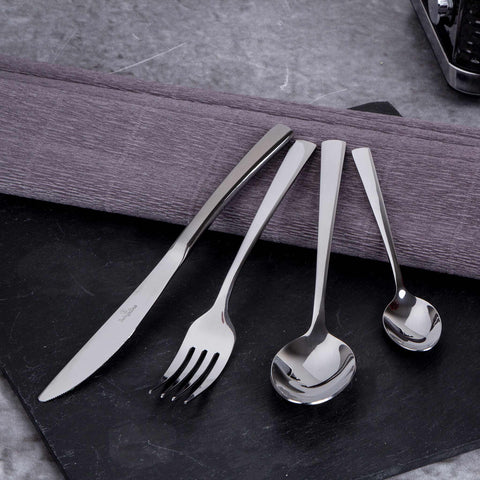  BH/3040, juego de cubiertos de 24 piezas con espejo, acero inoxidable, juego de cubiertos de 24 piezas, juego de cubiertos, cubiertos, espejo, vajilla