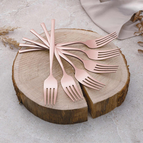  BH/3065, juego de cubiertos de 24 piezas con recubrimiento PVD de oro rosa pulido espejo, oro rosa, juego de cubiertos de 24 piezas, juego de cubiertos, cubiertos, espejo, vajilla