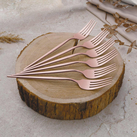  BH/3068, juego de cubiertos de 24 piezas con recubrimiento PVD de oro rosa pulido espejo, oro rosa, juego de cubiertos de 24 piezas, juego de cubiertos, cubiertos, espejo, vajilla