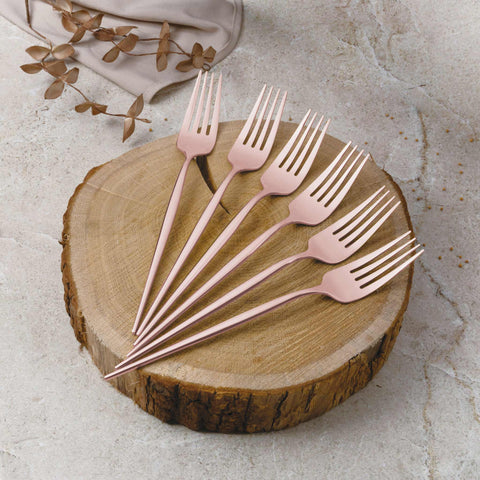  BH/3068, juego de cubiertos de 24 piezas con recubrimiento PVD de oro rosa pulido espejo, oro rosa, juego de cubiertos de 24 piezas, juego de cubiertos, cubiertos, espejo, vajilla