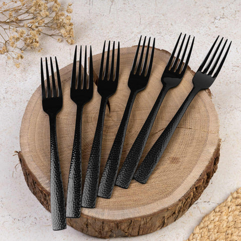  BH/3081, juego de cubiertos de 24 piezas con revestimiento PVD NEGRO PULIDO espejo, Negro, juego de cubiertos de 24 piezas, juego de cubiertos, cubiertos, espejo, vajilla