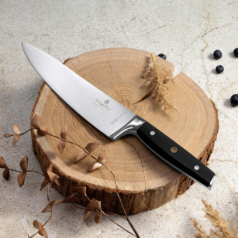  BH/3128, Cuchillo de chef 20cm, Negro, Plateado, Cuchillo de chef, Cuchillo, Cuchillos y herramientas de corte