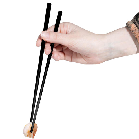  BH/3164, juego de 12 palillos con revestimiento de PVD negro, negro, juego de 12 palillos, juego de palillos, juego de cubiertos, cubiertos, espejo, vajilla, otros