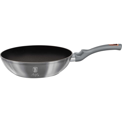  BH/6007, Wok 28cm, Gris, Wok 28 cm, Wok, Batería de cocina, Cocina, Sartenes