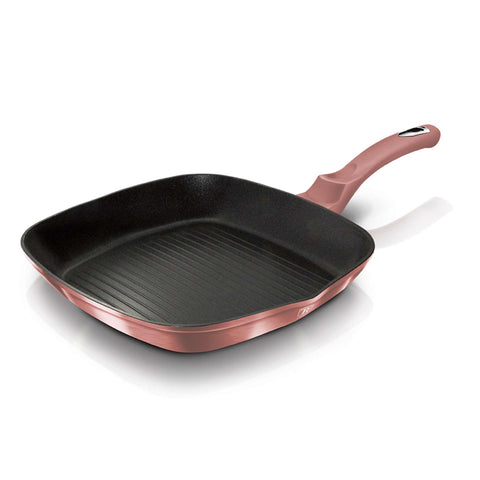 BH/6027,BH/6086,Sartén grill 28cm,Rosa,Sartén grill 28 cm,Sartén,Sartén,Sartén grill,Utensilios de cocina,Cocinar