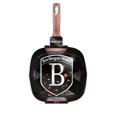 BH/6027,BH/6086,Sartén grill 28cm,Rosa,Sartén grill 28 cm,Sartén,Sartén,Sartén grill,Utensilios de cocina,Cocinar, Embalaje del producto.