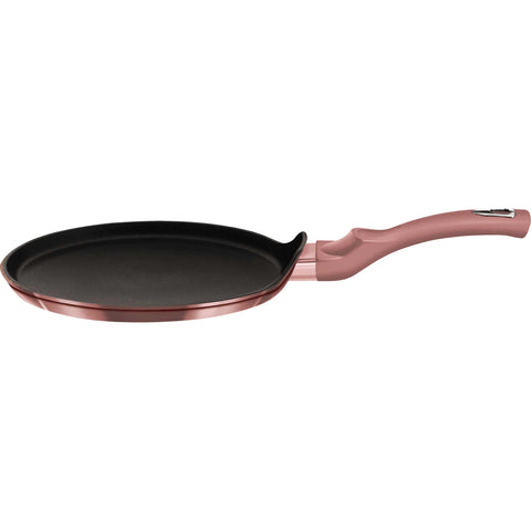 sartén para panqueques, utensilios de cocina, cocinar, sartén para panqueques de 25 cm, rosa,,,BH/6031