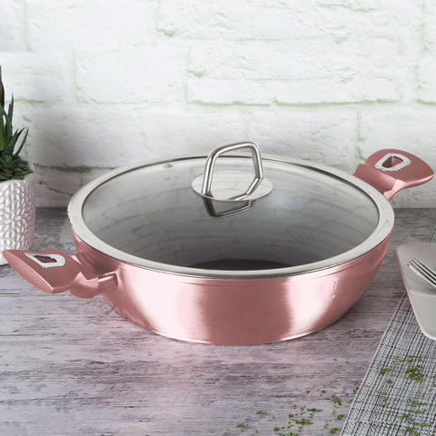 Olla Baja Con Tapa 28Cm, Imagen lifestyle