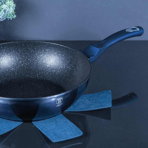  BH/6114, Wok 30cm, Aguamarina, Azul, Wok 30 cm, Wok, Batería de cocina, Cocina, Sartenes