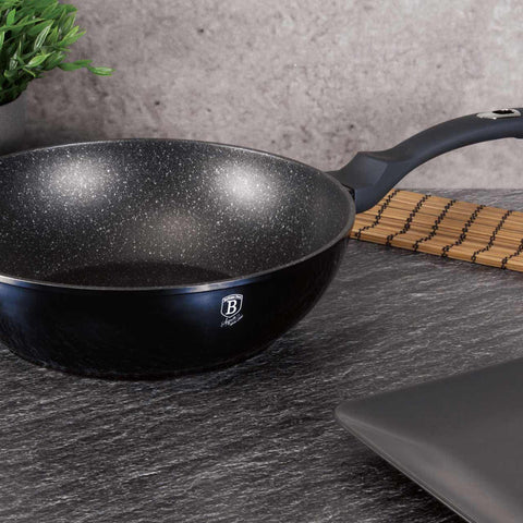  BH/6114, Wok 30cm, Aguamarina, Azul, Wok 30 cm, Wok, Batería de cocina, Cocina, Sartenes