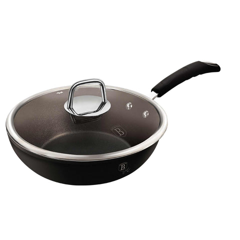 wok, utensilios de cocina, cocinar,,wok de 28 cm, negro,,,BH/6126