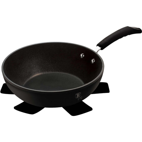 wok, utensilios de cocina, cocinar,,wok de 28 cm, negro,,,BH/6126