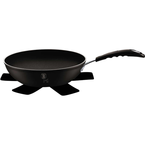 wok, utensilios de cocina, cocinar,,wok de 28 cm, negro,,,BH/6126