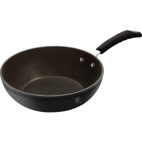 wok, utensilios de cocina, cocinar,,wok de 28 cm, negro,,,BH/6126