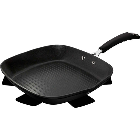 sartén, sartén para freír, sartén para parrilla, utensilios de cocina, cocinar,,sartén para parrilla de 28 cm, negra,,LP-KL-004,BH/6127