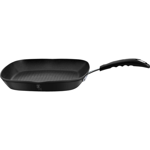 sartén, sartén para freír, sartén para parrilla, utensilios de cocina, cocinar,,sartén para parrilla de 28 cm, negra,,LP-KL-004,BH/6127