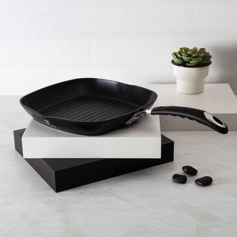  BH/6127,LP,KL,004,Sartén grill 28cm,Negro,Sartén grill 28 cm,Sartén,Sartén grill,Utensilios de cocina,Cocinar,Sartenes