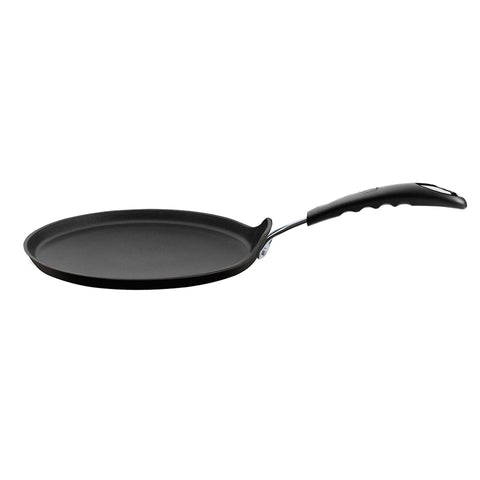 Sartén para panqueques, utensilios de cocina, cocinar, sartén para panqueques de 25 cm, negra, LP-KL-003, BH/6128