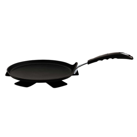 Sartén para panqueques, utensilios de cocina, cocinar, sartén para panqueques de 25 cm, negra, LP-KL-003, BH/6128