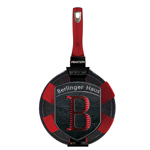  BH/6179, Sartén para panqueques de 28 cm, color burdeos, rojo, sartén para panqueques de 28 cm, sartén para panqueques, utensilios de cocina, cocina, sartenes, sartén para crepes/panqueques