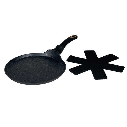  BH/6181, Sartén para panqueques de 28 cm, Negro, Oro rosa, Sartén para panqueques de 28 cm, Sartén para panqueques, Utensilios de cocina, Cocina