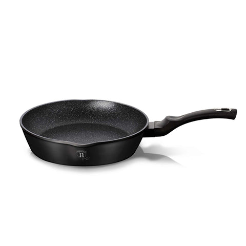  BH/6185, Sartén honda con 2 bocas 24cm, Negro, Plateado, Sartén honda 24 cm, Sartén, Sartén honda, Sartén, Batería de cocina, Cocina, Sartenes
