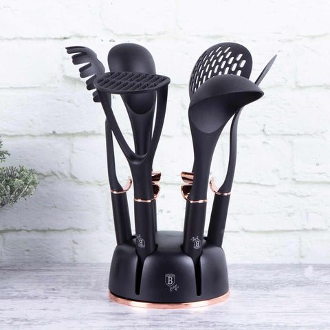 Juego De Herramientas De Cocina De 7 Piezas Con Soporte, Imagen lifestyle