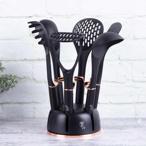 Juego De Herramientas De Cocina De 7 Piezas Con Soporte, Imagen lifestyle