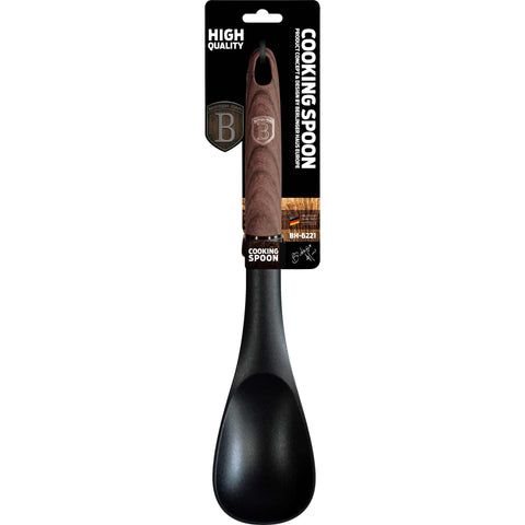 BH/6221, Cuchara de cocina, palo de rosa, negro, herramientas de cocina, cuchara de cocina, herramienta de cocina, utensilio de cocina, utensilio de cocina, aparato de cocina