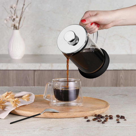  BH/6301A,BH/6301, Cafetera de émbolo para café y té de 350 ml,Acero inoxidable,Cafetera de émbolo para café y té,Cafetera de émbolo para café y té,Prensa francesa,Electrodomésticos de cocina,Cafetera