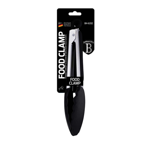  BH/6332, Pinza para alimentos, Negra, Utensilios de cocina, Pinzas