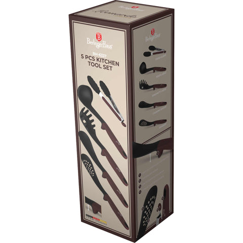  BH/6337,BH/6337N,Juego de utensilios de cocina de 5 piezas,Burdeos mate,Juego de utensilios de cocina de 5 piezas,Juego de herramientas de cocina,Herramientas de cocina,Utensilios de cocina,Utensilios de cocina,Aparatos de cocina,Cazo para sopa,Cuchara para cocinar,Espumadera,Cazo para espaguetis,Pinza para alimentos,Juego de utensilios