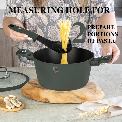  BH/6341,BH/6341N,Juego de utensilios de cocina de 5 piezas,Verde mate,Juego de utensilios de cocina de 5 piezas,Juego de herramientas de cocina,Utensilios de cocina,Utensilios de cocina,Aparatos de cocina,Cucharón para sopa,Cuchara para cocinar,Espumadera,Cucharón para espaguetis,Pinza para alimentos,Juego de utensilios