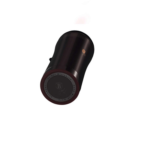  BH/6401A, Taza de café 0,5L, Negro, Oro rosa, Taza de café, Taza de café de viaje, Botella, Frasco, Vajilla, Taza