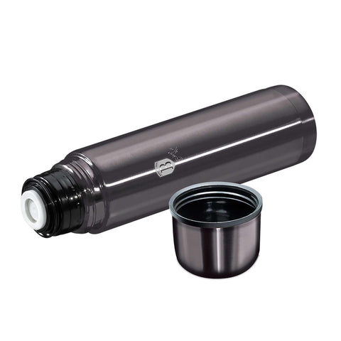  BH/6403, Termo de vacío de 0,75 l, Gris oscuro, Termo de vacío, Termo, Almacenamiento de alimentos, Frasco