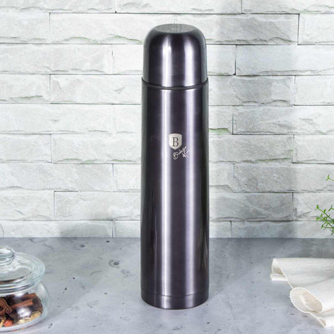  BH/6404, Termo de 1,0 l, Gris oscuro, Termo, Almacenamiento de alimentos, Frasco
