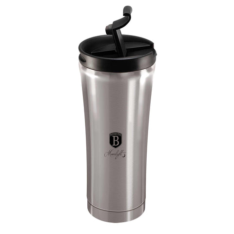  BH/6412, Taza de café 0,5L, Acero inoxidable, Taza de café, Taza de café de viaje, Botella, Frasco, Vajilla, Taza