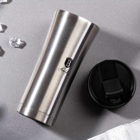  BH/6412, Taza de café 0,5L, Acero inoxidable, Taza de café, Taza de café de viaje, Botella, Frasco, Vajilla, Taza