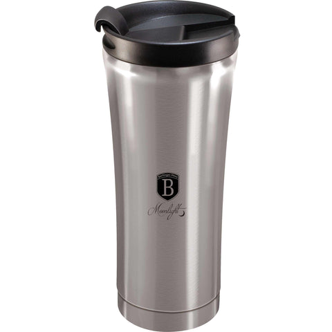 BH/6412, Taza de café 0,5L, acero inoxidable, taza de café, taza de café de viaje, botella, frasco