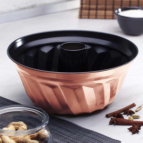  BH/6465, Molde Bundt 25cm, Rosa, Utensilios para hornear, Molde Bundt, Horneado, Pastel