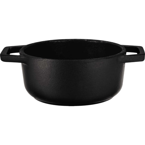 cacerola, olla pequeña, cacerola con tapa, utensilios de cocina, cocinar, hierro fundido, hierro fundido, olla pequeña, negro/oro rosa,,BH/6489SW ,BH/6489T,,BH/6489