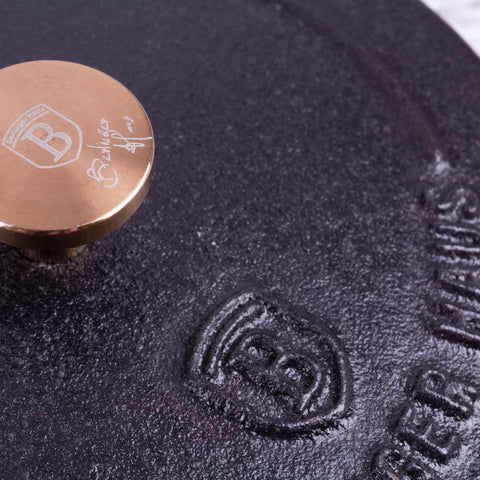 BH/6489,BH/6489SW,BH/6489T,Mini olla de hierro fundido de 10 cm,Negro,Oro rosa,mini olla,hierro fundido,cazuela,cazuela con tapa,utensilios de cocina,cocinar,Ollas y cazuelas,Olla