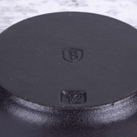  BH/6490, Mini olla de hierro fundido de 12 cm, Negro, Oro rosa, mini olla, hierro fundido, cacerola, cacerola con tapa, utensilios de cocina, cocina, Ollas y cazuelas, Olla