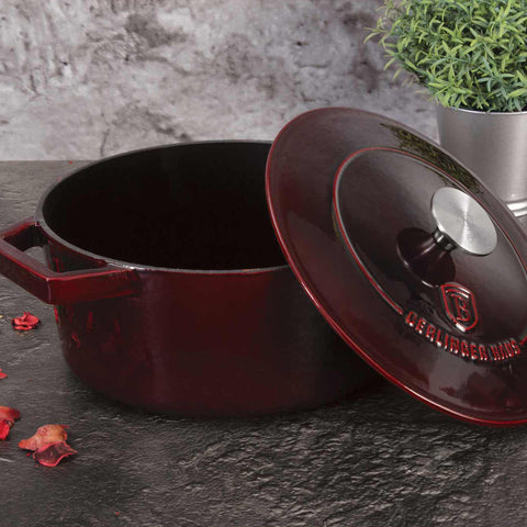 Cacerola De Plancha Fundido De 24 Cm