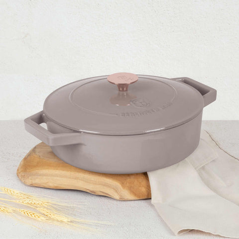 Olla Poco Profunda De Hierro Fundido De 26 Cm