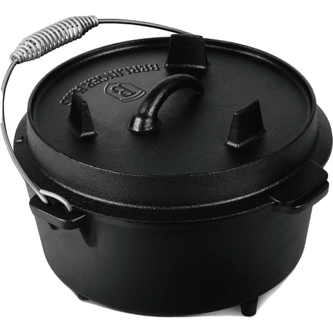  BH/6539,LP,BH,192,Olla holandesa con tapa de 25 cm de hierro fundido,Negro,para exterior,olla holandesa,hierro fundido,picnic,Ollas y cazuelas,Horno holandés