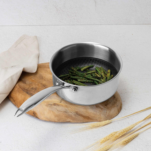  BH/6559, Cacerola 18cm, Acero inoxidable, Cacerola 16 cm a., Cacerola, Batería de cocina, Cocina, Ollas y cazuelas, Cacerola